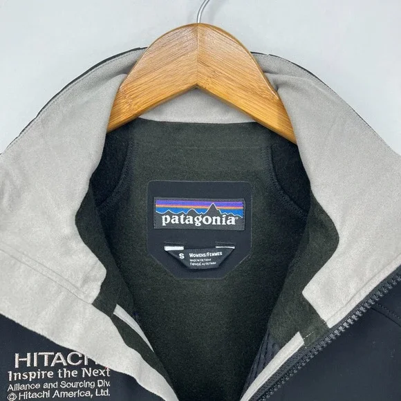 Patagonia Jacket Women's Size S Black Full Zip Company Logo‎ Fleece Lined - Picture 6 of 10